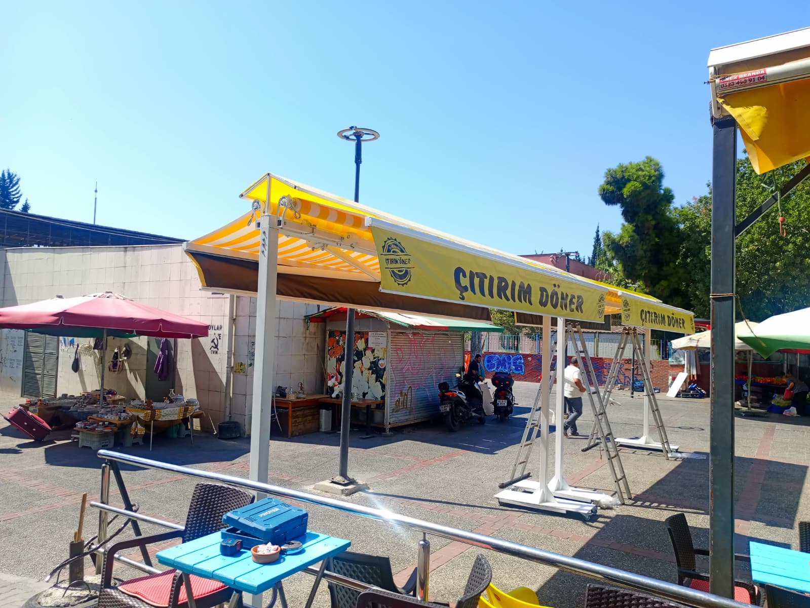Karşıyaka Tente uygulama fotoğrafı
